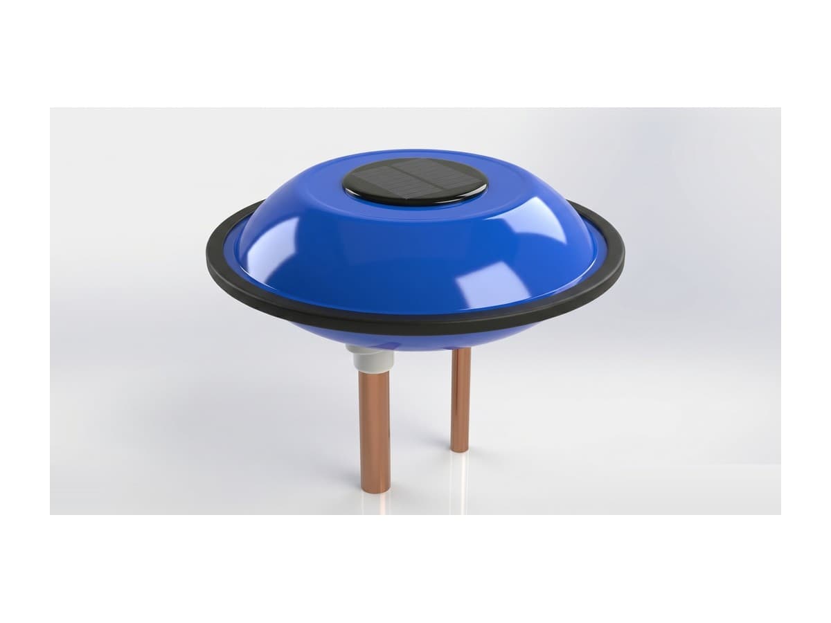 Eco-Ion, ionizador solar flutuante para piscinas